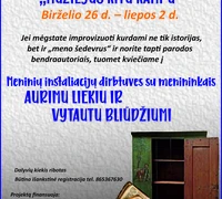 Kūrybinių improvizacijų ciklas  „MUZIEJUS KITU KAMPU“