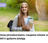 Priminimas pirmakursiams: naujame mieste verta pasirinkti ir gydymo įstaigą