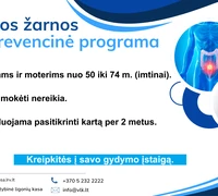Galimybė šį vėžį nustatyti anksti – nemokama, tačiau ja pasinaudoja tik pusė gyventojų