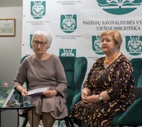 Vydūno viešojoje bibliotekoje vyko knygos „Amžinybė sustoja Rambyne“ sutiktuvės