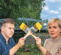 Šilutė nori spalvų, o politikai – nuopelnų: kova dėl tilto tapo politiniu teatru