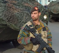 Belgijos ir Liuksemburgo kariai, pratybų „Baltijos piranija“ dalyviai, užsuko į Šilutę