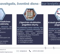 Per šventes – netikėti negalavimai: kur kreiptis ir ką žinoti