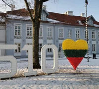  Prie Šilutės dvaro - Šilutės 510 metines simbolizuojantys skaičiai