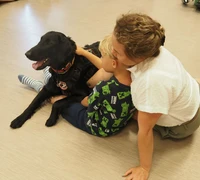 Bibliotekoje – terapinė edukacija su kalyte Bite