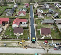 Grabupių infrastruktūra atsinaujina: remontuojamos Tujų ir Jaunimo gatvės