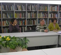 Pagėgių policijos pareigūnų susitikimas su viešosios bibliotekos lankytojais