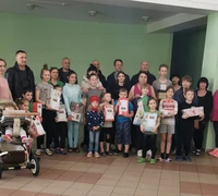 Vaikų veiduose nupiešė šypseną