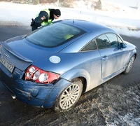 Iškritus sniegui išauga avarijų skaičius, bet ne padaroma žala