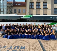 Šilutės krašto šokėjai išvyksta į Lietuvos moksleivių dainų šventę