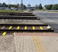 Ramučių pervažoje pėstieji įstrigo tarp trijų institucijų