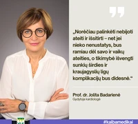 Širdies ligos – tyliosios žudikės: kardiologė apie tai, ko nejaučiame, kol netampa per vėlu