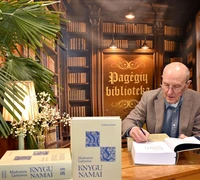 Pagėgių knygų namuose pristatyta monografija apie Mažosios Lietuvos knygų namus