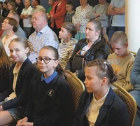 Vyko gabių ir talentingų mokinių apdovanojimų ceremonija