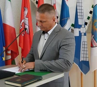 Šilutės rajono taryboje prisiekė Saulius Bukantas