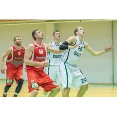Aurelijus Pukelis (Nr. 24) yra antras pagal rezultatyvumą žaidėjas. Namų rungtynėse pelnė 18, o išvykoje 19 taškų.