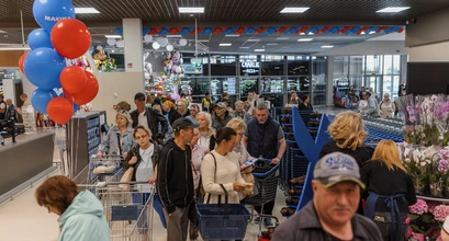 Atnaujinta Klaipėdos „Maxima“: kasdien džiugins įprastos mažos kainos ir gausi maisto prekių pasiūla