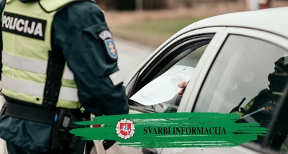 Gegužę stiprinama eismo kontrolė Tauragės apskrityje