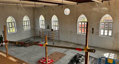 Švėkšnos sinagogoje darbai juda į priekį