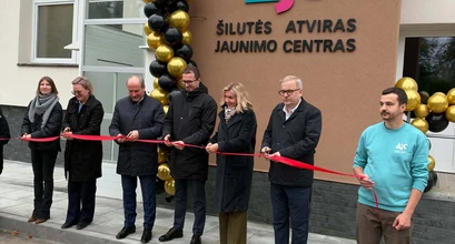 Jaunimo centras atvėrė naujas duris
