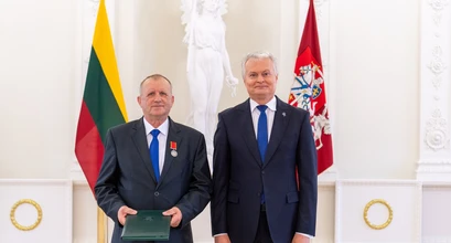 Prezidentas apdovanojo Lietuvos nusipelniusius tėvus ir globėjus – tarp jų ir pamario krašto tėvas