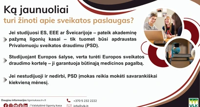 Atmintinė baigusiems mokyklą: ką svarbu žinoti apie privalomąjį sveikatos draudimą, kad nesusidarytų skola
